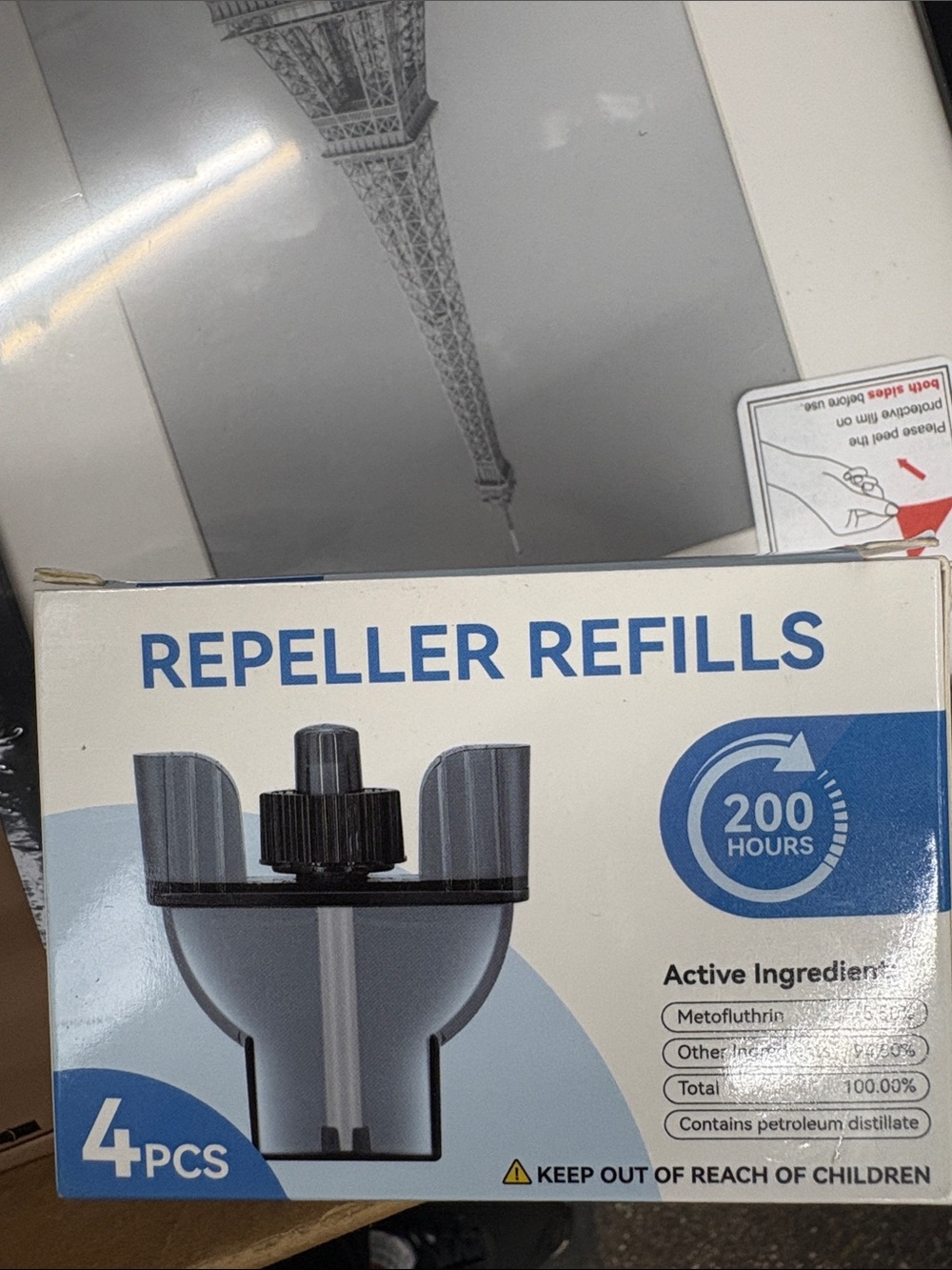 Repeller Refills Pack of 4 - Black